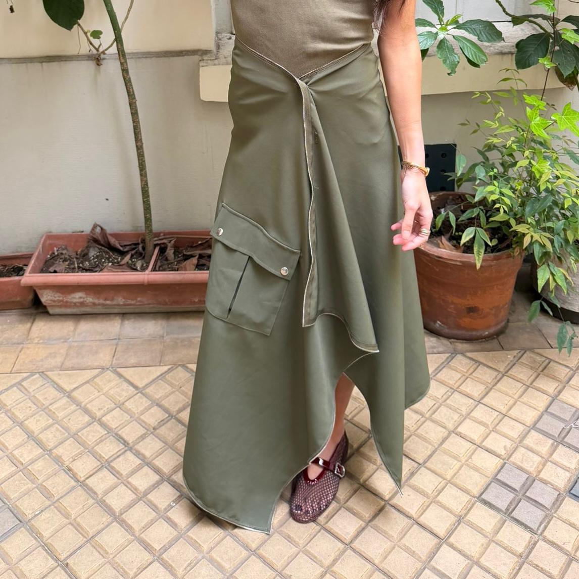 Jupe cargo adulte KAHL Paris