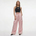 Pantalon cargo dentelle KAHL Paris
