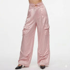 Pantalon cargo dentelle KAHL Paris