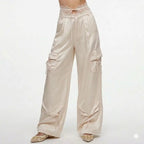 Pantalon cargo dentelle KAHL Paris